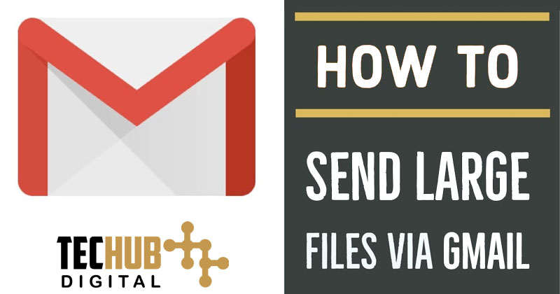 how to send large files through Gmail