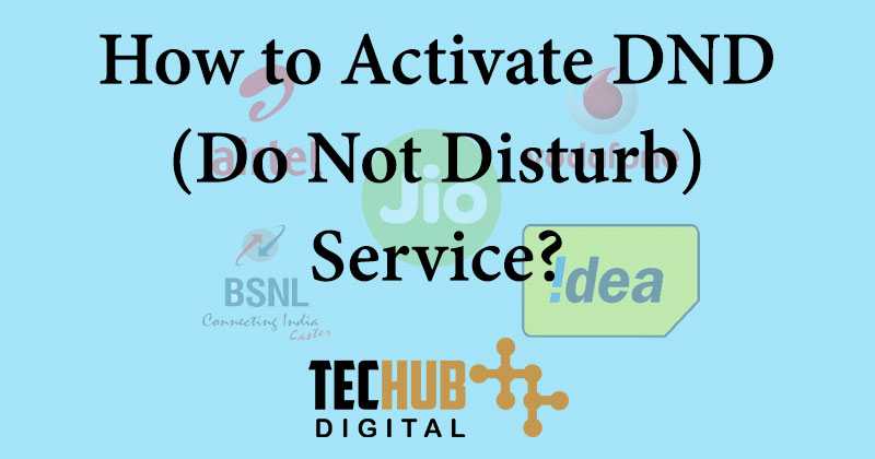 How to activate DND (Do Not Disturb) on the phone?