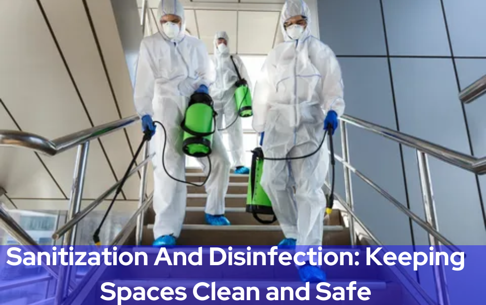 Sanitization And Disinfection: Keeping Spaces Clean and Safe