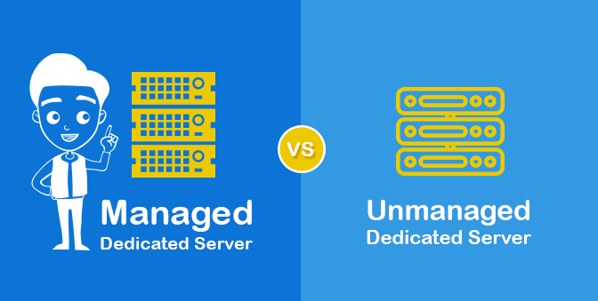 managed vs. unmanaged web hosting