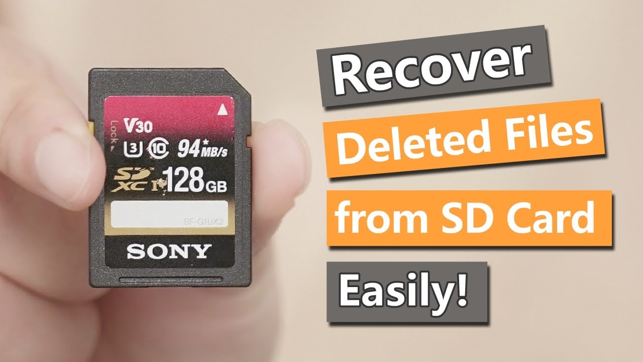 Recover Photos from Formatted SD Card