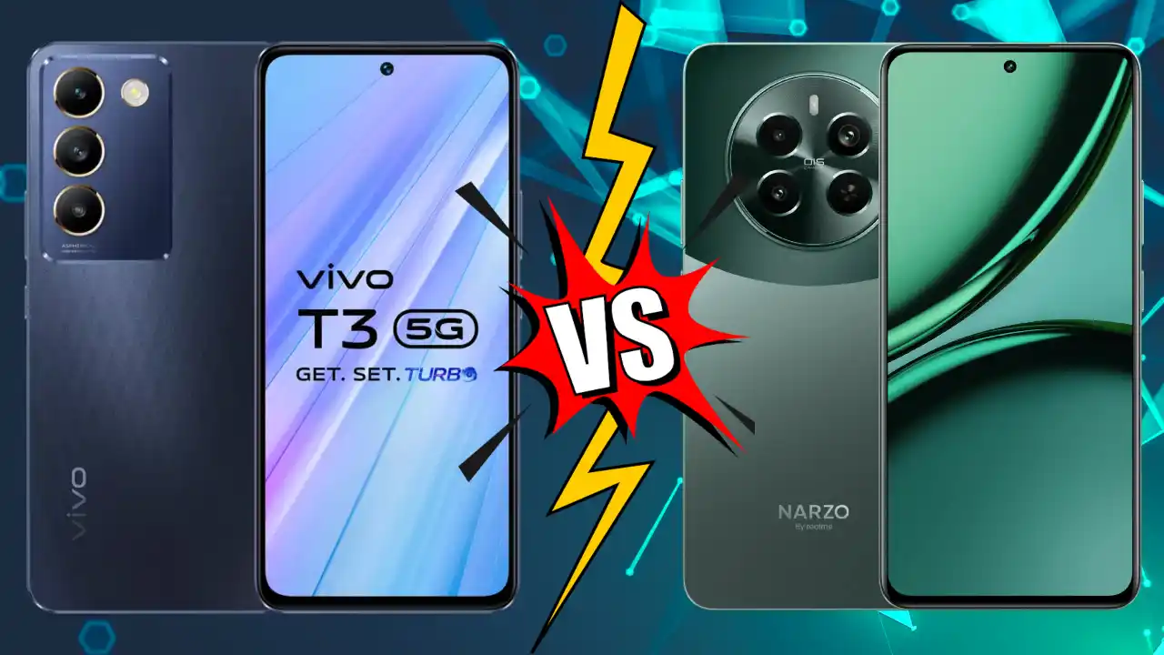 Vivo T3 5G vs Realme Narzo 70 Pro 5G