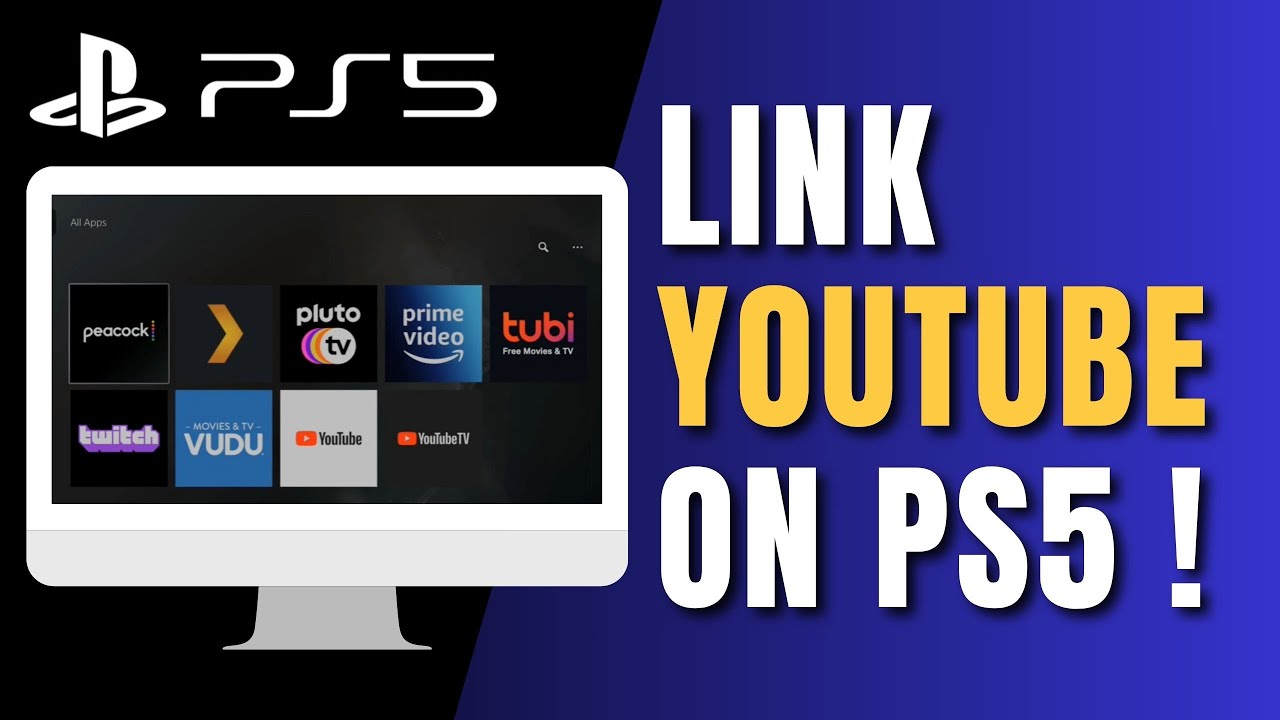link and unlink your YouTube channel to your PS5