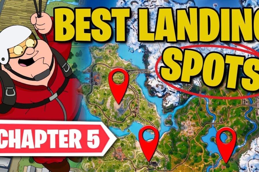 The Best Places to Land in Fortnite (Chapter 5, Season 2)