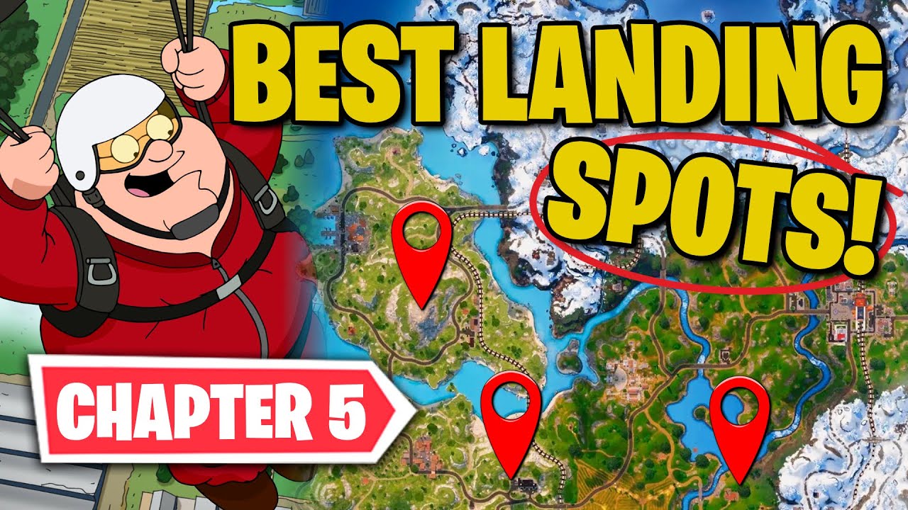 best landing place in fortnite chapter 5