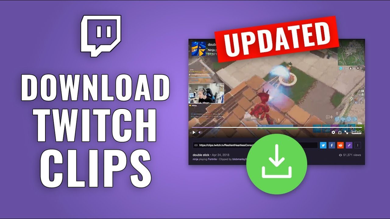 download Twitch clips