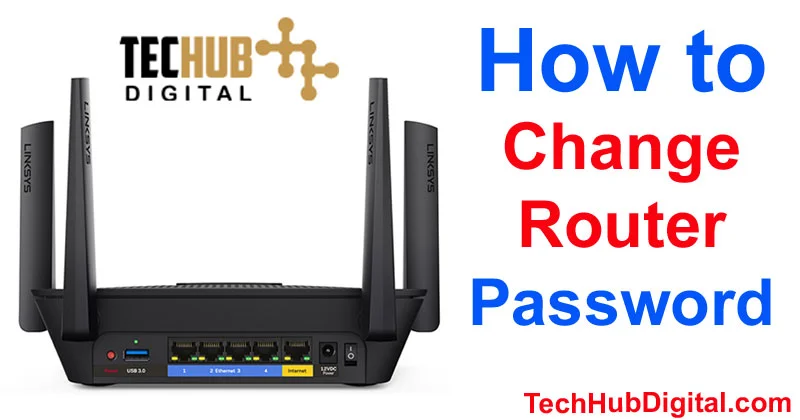 how to change router password
