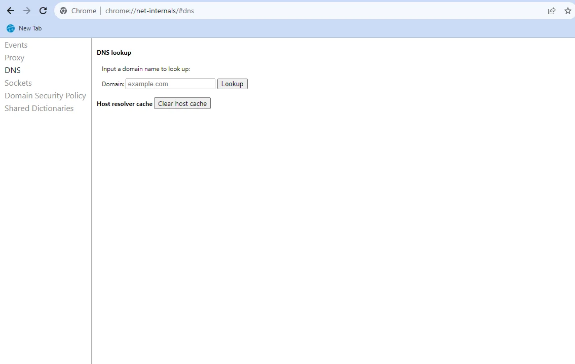 DNS Cache